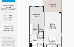 109/587 Gregory Tce, Fortitude Valley, Qld 4006