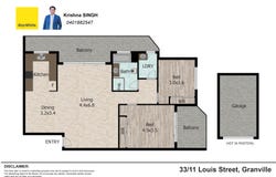 33/11 LOUIS STREET, Granville, NSW 2142