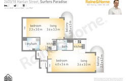 2405 & 2406/18 Hanlan Street, Surfers Paradise, Qld 4217