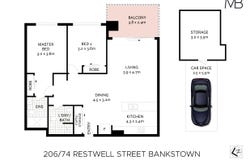 206/74 Restwell Street, Bankstown, NSW 2200