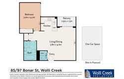 85/97 Bonar Street, Wolli Creek, NSW 2205