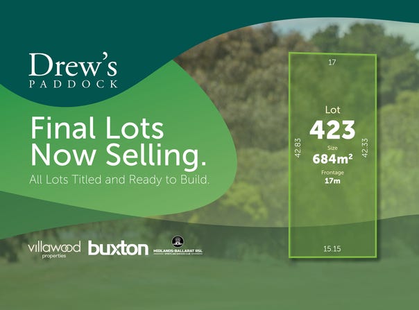 Lot Drew's Paddock, Lot 423 Divot Circuit, Invermay Park, Vic 3350