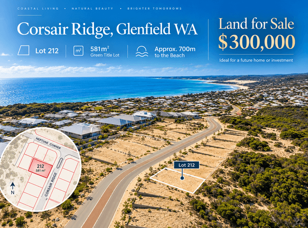 Lot 212, Neptune Corner, Glenfield, WA 6532