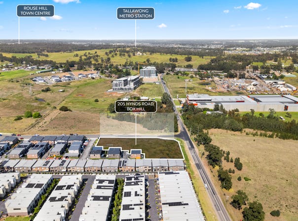 Townhouse Development, 205 Hynds Road, Box Hill, NSW 2765