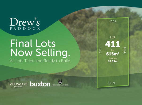 Lot Drew's Paddock, Lot 411 Divot Circuit, Invermay Park, Vic 3350