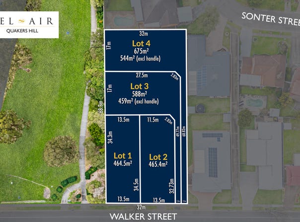Lots 1 - 4, 63 Walker Street, Quakers Hill, NSW 2763