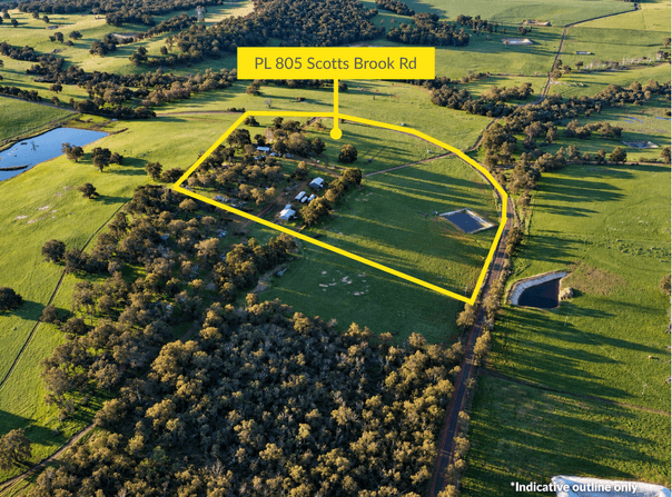 PL 805 Scotts Brook Road, Scotts Brook, WA 6244