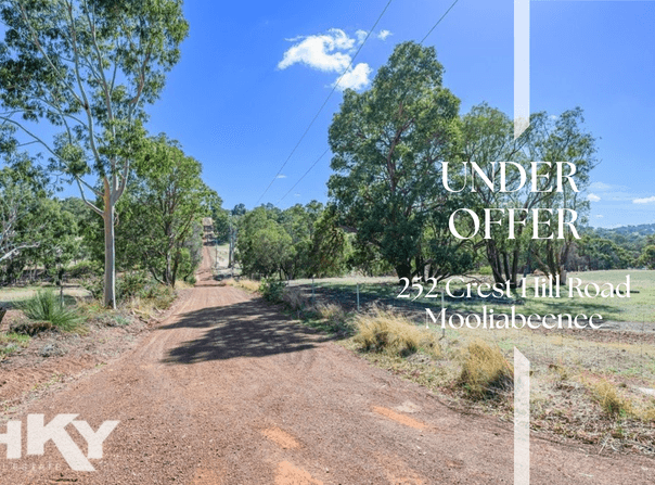 252 CREST HILL ROAD, Mooliabeenee, WA 6504