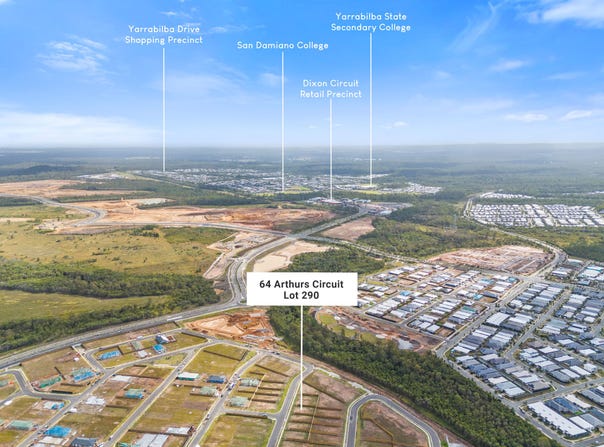 Lot 290, 64 Arthurs Circuit, Yarrabilba, Qld 4207