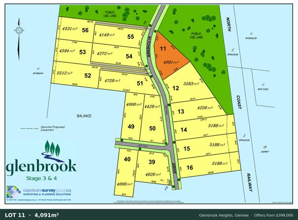 Lot 11, Kitchener Drive, Glenlee, Qld 4711
