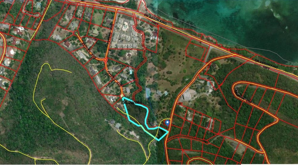 C2XJ+6V6, Reading, Jamaica, Reading, St. James Parish