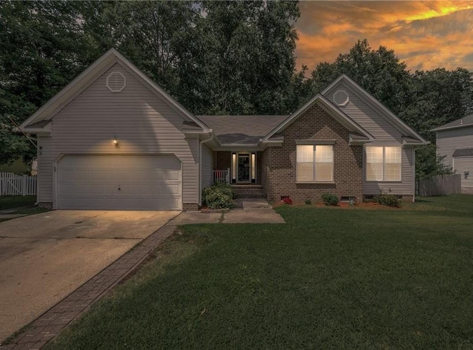 1517 Olde Mill Creek Drive, Suffolk, VA 23434 House for Sale