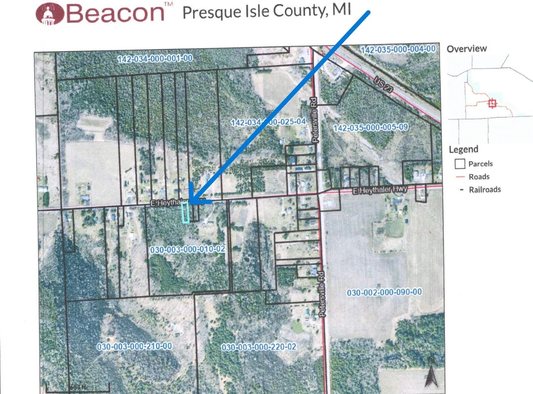 E Heythaler Highway, Rogers City, MI 49779 Land for Sale realestate