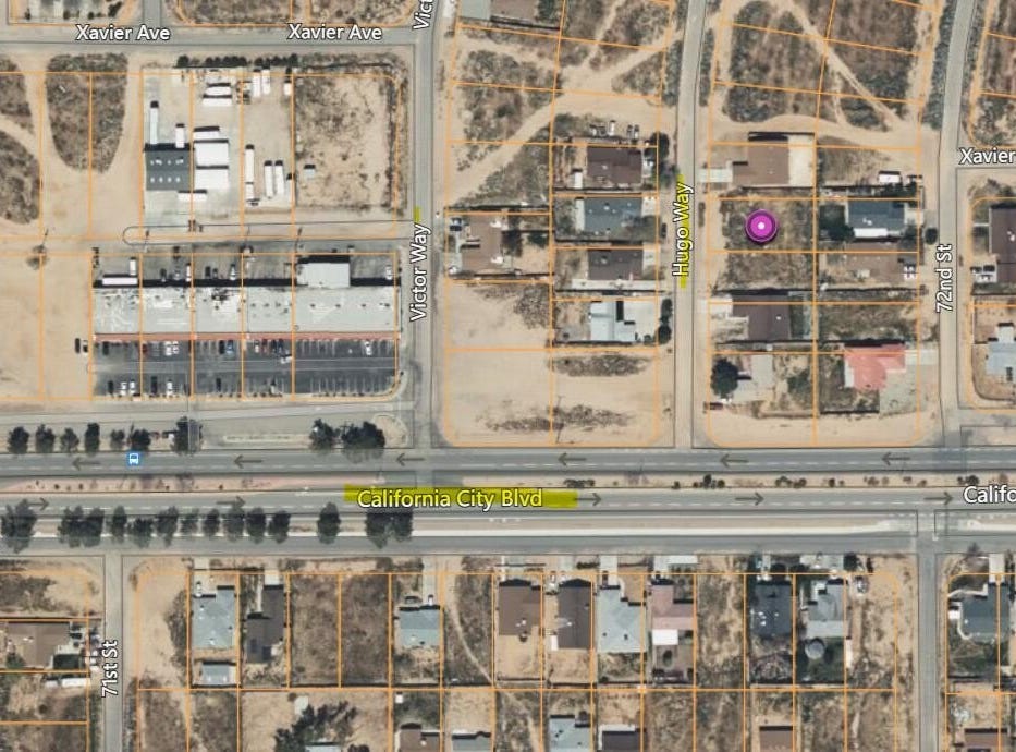 0 Hugo Way, California City, CA 93505 Land for Sale