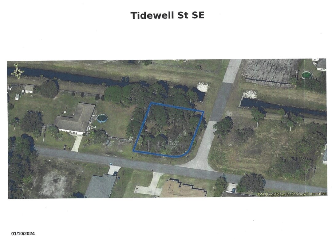 0000 Tidewell SE, Palm Bay, FL 32907 Land for Sale