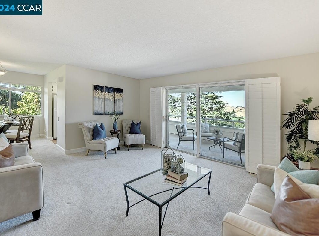 1501 Ptarmigan Dr, Apt 6C, Walnut Creek, CA 94595 Apartment for Sale