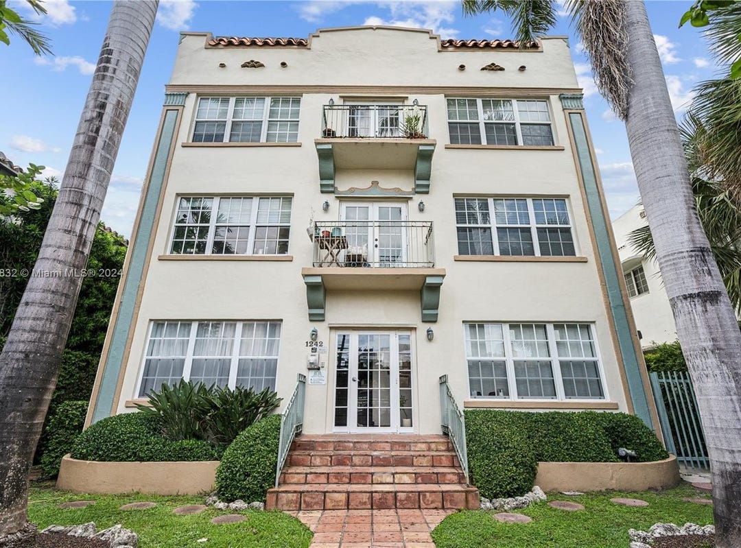 1242 Drexel Ave, Apt 204, Miami Beach, FL 33139 Apartment for Sale