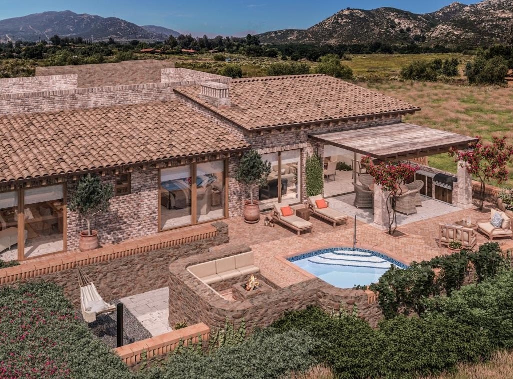 Lomitas del Cuchuma Casa Patio, Tecate, Baja California House for Sale