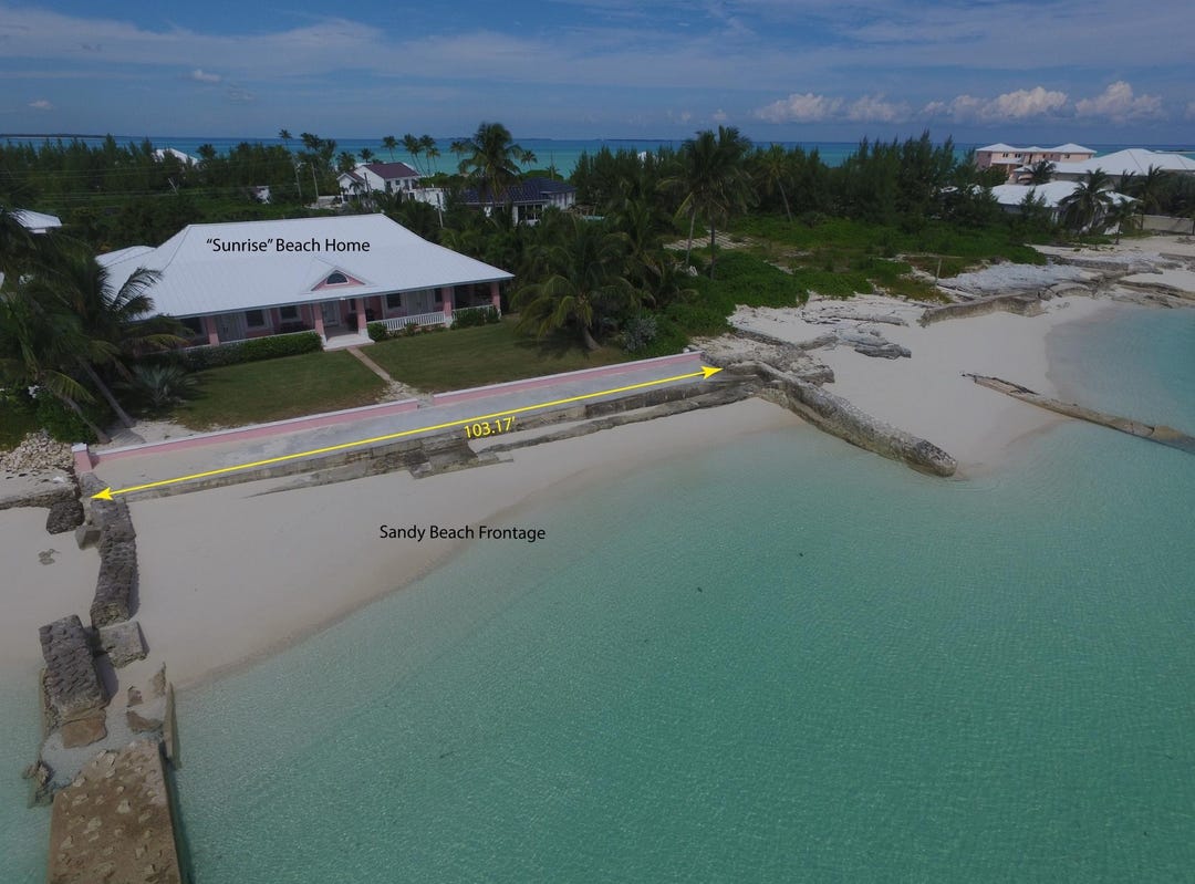 Beach Home SUNRISE WINDWARD BEACH, Abaco, North Abaco House for Sale