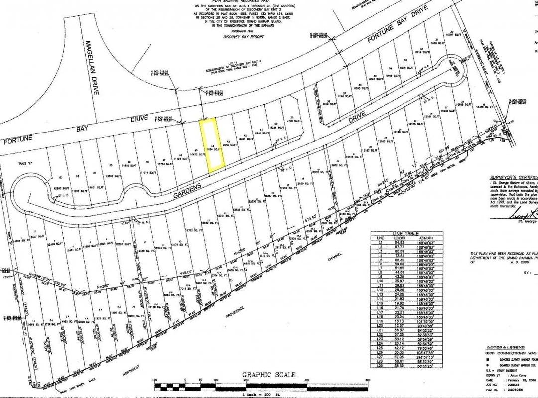 Gardens Drive, Grand Bahama, West Grand Bahama Land for Sale