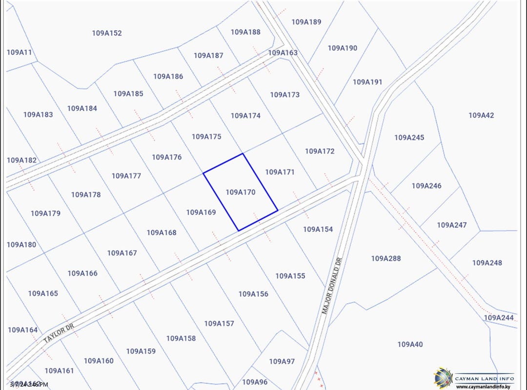 Major Donald Drive, Cayman Brac (East), Sister Islands Land/Development