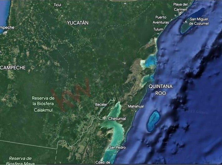 5 Y 6 Carretera Mahaual Xcalac S/N., Mahahual, Quintana Roo Land for
