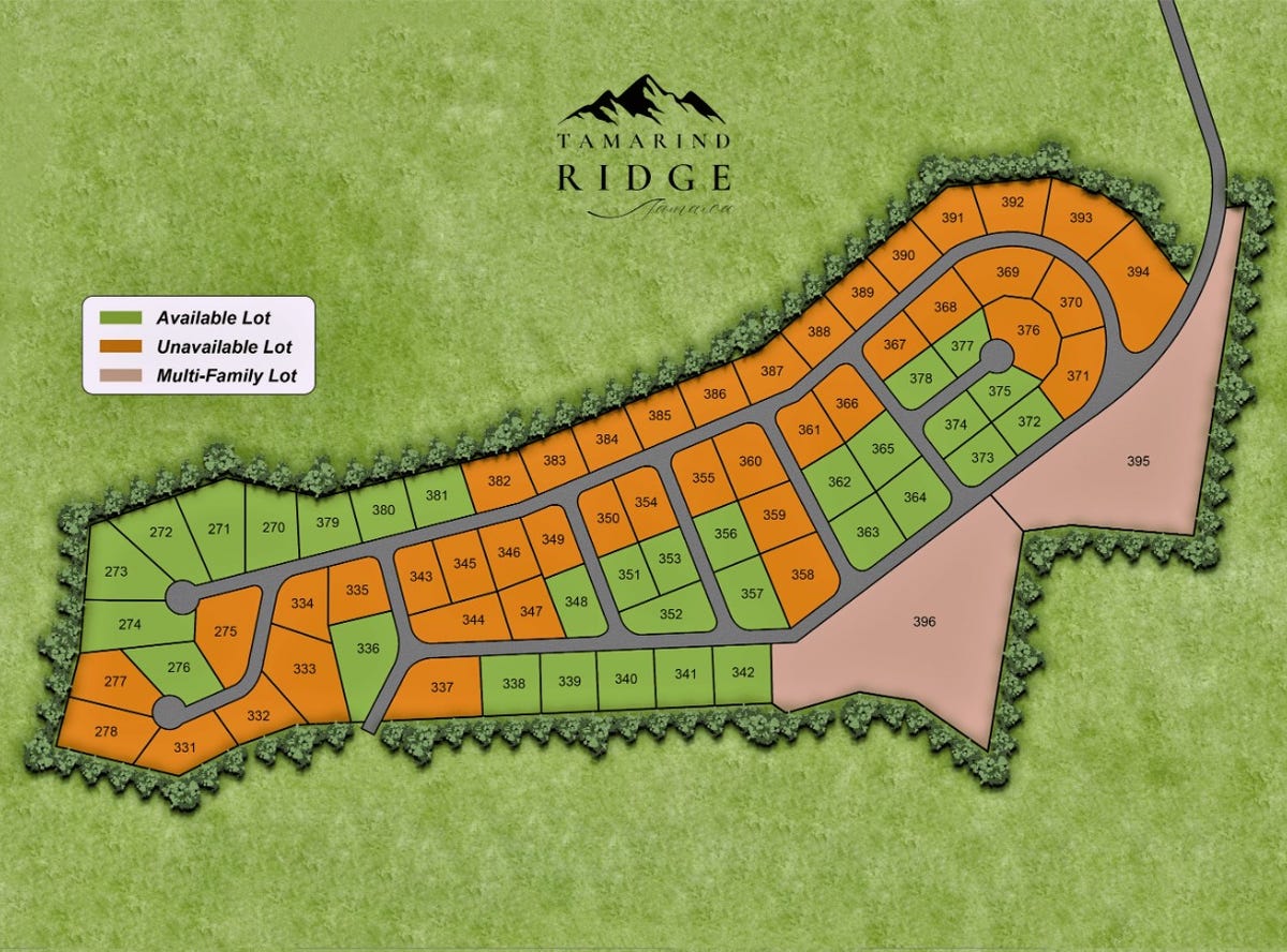 TAMARIND RIDGE, Duncans, Trelawny Parish Land for Sale