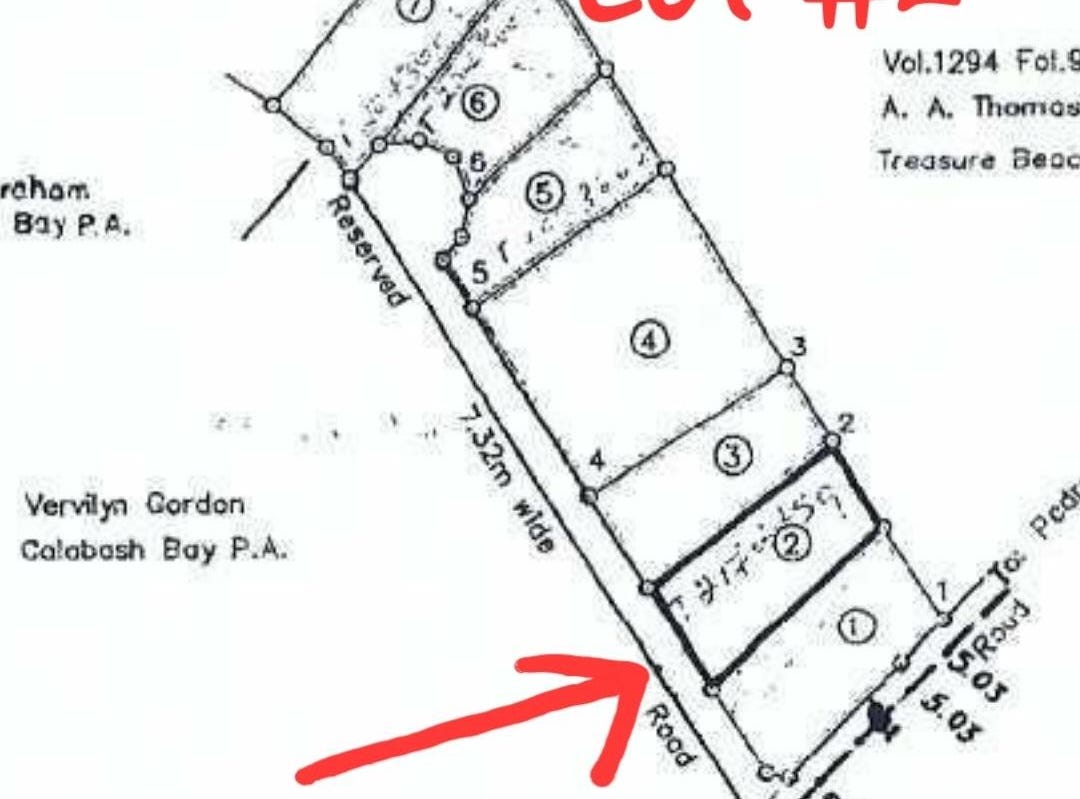 PART OF CALABASH BAY, Treasure Beach, St. Elizabeth Parish Land for