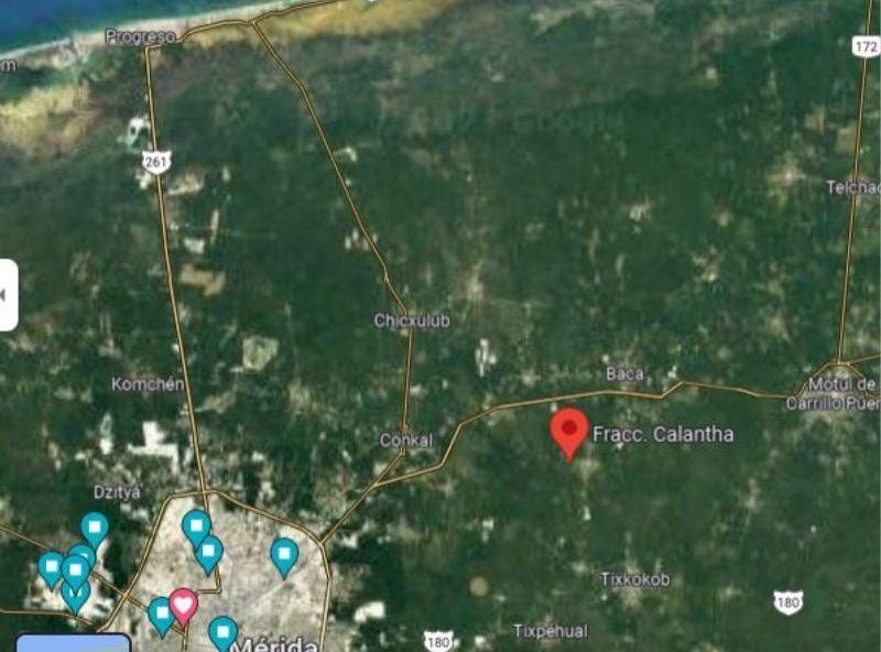 CARRETERA A MOCOCHA 97348, Yaxkukul, Yucatan Land for Sale