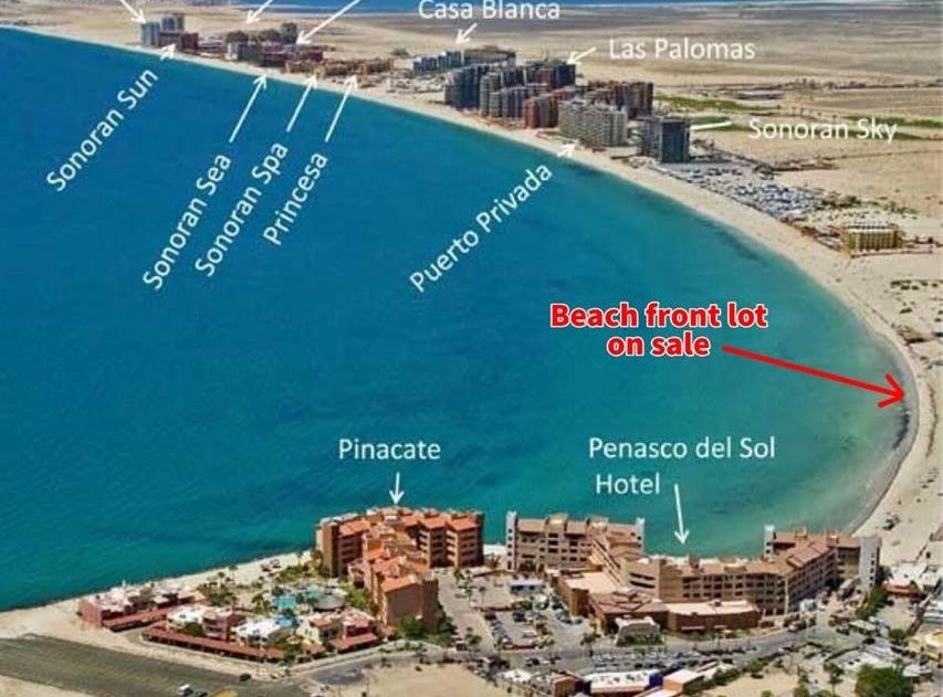 MA L1 Calle 18, Puerto Penasco, Sonora 83550 Land for Sale