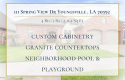 111 Spring View Drive, Youngsville, LA 70592