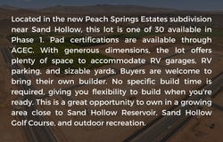 Peach Springs Estates, Hurricane, UT 84737