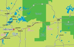 2 County Highway C, Couderay, WI 54943