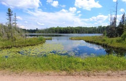 On JOHNSON LAKE RD, Haight Twp, MI 49912
