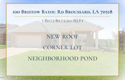 100 Bristow Bayou Road, Broussard, LA 70518