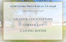 10728 Sandra Drive, Kaplan, LA 70548