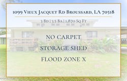 1099 Vieux Jacquet Road, Broussard, LA 70518