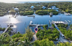 DOCK ON NIGH CREEK, Abaco, 