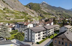 Au cœur du vieux village, Ardon, Valais 1957