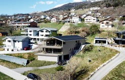Sud-Est dAyent, orienté Christ Roi, Ayent, Valais 1966