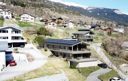 Sud-Est dAyent, orienté Christ Roi, Ayent, Valais 1966