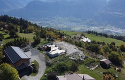 Sergnou, Lens, Valais 1978