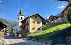 Route de la Vallée 18, Euseigne, Valais 1982
