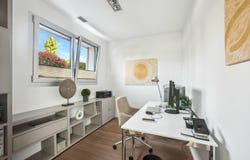 Dans un quartier de villas, Buchillon, Vaud 1164