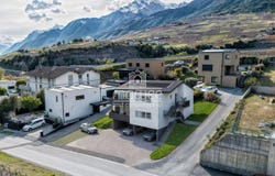 Quartier résidentiel, Conthey, Valais 1964