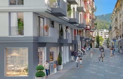 Avenue du Casino / Eglise Catholique, Montreux, Vaud 1820