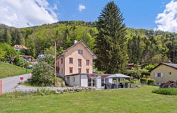 Au centre du village de Botterens, Botterens, Fribourg (canton) 1652