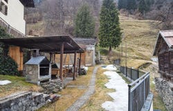 Rue de la chapelle, Champsec (Versegères), Valais 1947