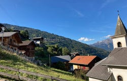 Route de la Vallée 18, Euseigne, Valais 1982