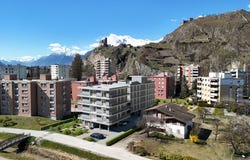 Promenade du canal 69, Sion, Valais 1950